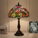 12 Inch European Stained Glass Table Lamp