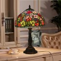 12 Inch European Stained Glass Table Lamp