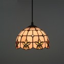 12 Inch European Stained Glass Pendant Light