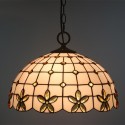 12 Inch European Stained Glass Pendant Light