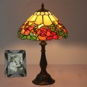 12 Inch European Stained Glass Table Lamp