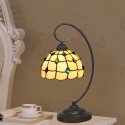 8 Inch European Stained Glass Table Lamp