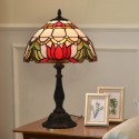 12 Inch European Stained Glass Table Lamp