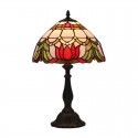 12 Inch European Stained Glass Table Lamp