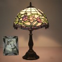 12 Inch European Stained Glass Table Lamp