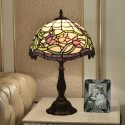 12 Inch European Stained Glass Table Lamp