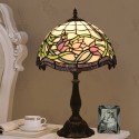 12 Inch European Stained Glass Table Lamp