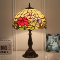 12 Inch European Stained Glass Table Lamp