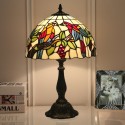 12 Inch European Stained Glass Table Lamp