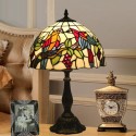 12 Inch European Stained Glass Table Lamp