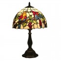 12 Inch European Stained Glass Table Lamp