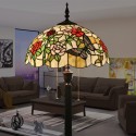 16 Inch European Stained Glass Floor Lamp