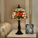 8 Inch European Stained Glass Table Lamp