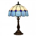 10 Inch European Stained Glass Table Lamp