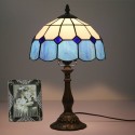 10 Inch European Stained Glass Table Lamp