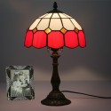 10 Inch European Stained Glass Table Lamp