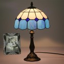 10 Inch European Stained Glass Table Lamp