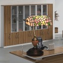 Rural Stained Glass Table Lamp