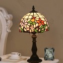 8 Inch European Stained Glass Table Lamp