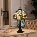 8 Inch European Stained Glass Table Lamp