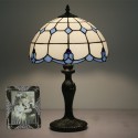 12 Inch American Simple Stained Glass Table Lamp