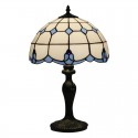 12 Inch American Simple Stained Glass Table Lamp