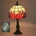 8 Inch European Stained Glass Table Lamp