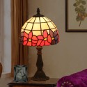 8 Inch European Stained Glass Table Lamp