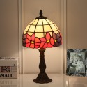 8 Inch European Stained Glass Table Lamp