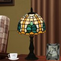 8 Inch American Retro Stained Glass Table Lamp