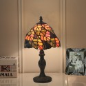 8 Inch European Stained Glass Table Lamp