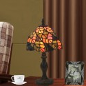 8 Inch European Stained Glass Table Lamp