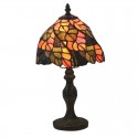 8 Inch European Stained Glass Table Lamp