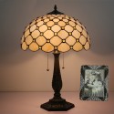 16 Inch European Stained Glass Table Lamp