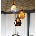 1 Light Nordic Style Modern/Contemporary Glass Pendant Light