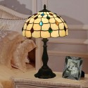 12 Inch European Stained Glass Table Lamp