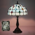 12 Inch European Stained Glass Table Lamp