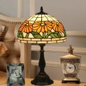 12 Inch European Stained Glass Table Lamp