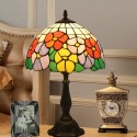 12 Inch European Stained Glass Table Lamp