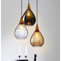 1 Light Nordic Style Modern/Contemporary Glass Pendant Light