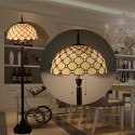 16 Inch European Stained Glass Floor Lamp