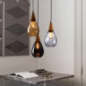 1 Light Nordic Style Modern/Contemporary Glass Pendant Light