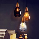 1 Light Nordic Style Modern/Contemporary Glass Pendant Light