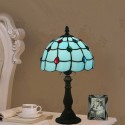 8 Inch European Stained Glass Table Lamp