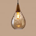 1 Light Nordic Style Modern/Contemporary Glass Pendant Light