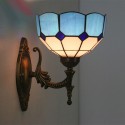 8 Inch European Stained Glass Wall Light