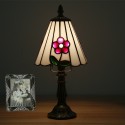 6 Inch European Stained Glass Table Lamp