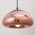 1 Light Glass Pendant Light with Glass Shade