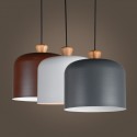 1 Light Aluminum Alloy Pendant Light with Shade