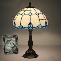 12 Inch European Stained Glass Table Lamp